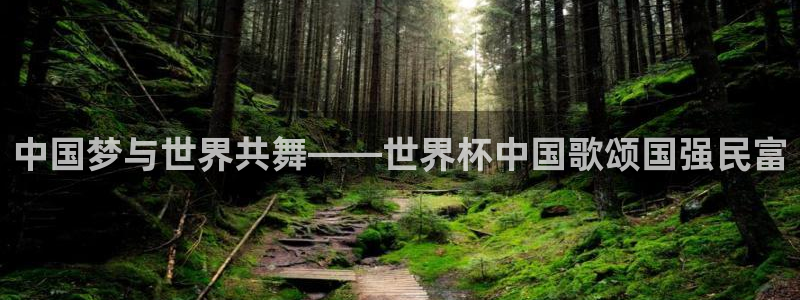 2026世界杯中国队:中国梦与世界共舞——世界杯中国歌颂国强民富