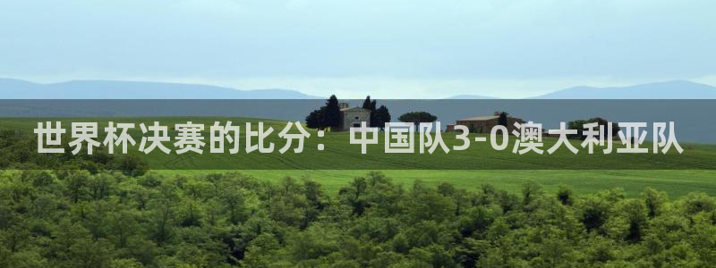 世界杯视频：世界杯决赛的比分：中国队3-0澳大利亚队